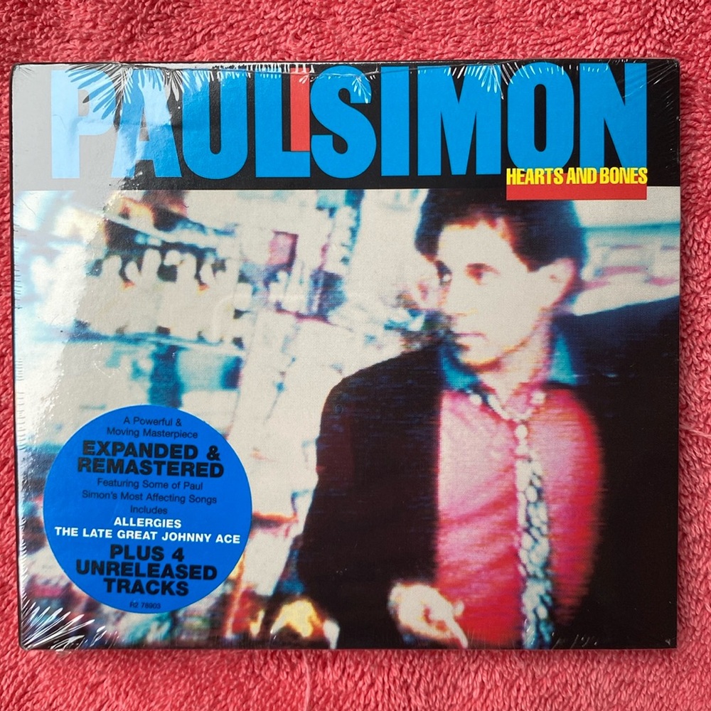 Paul Simon Hearts and Bones CD in original shrinkwrap